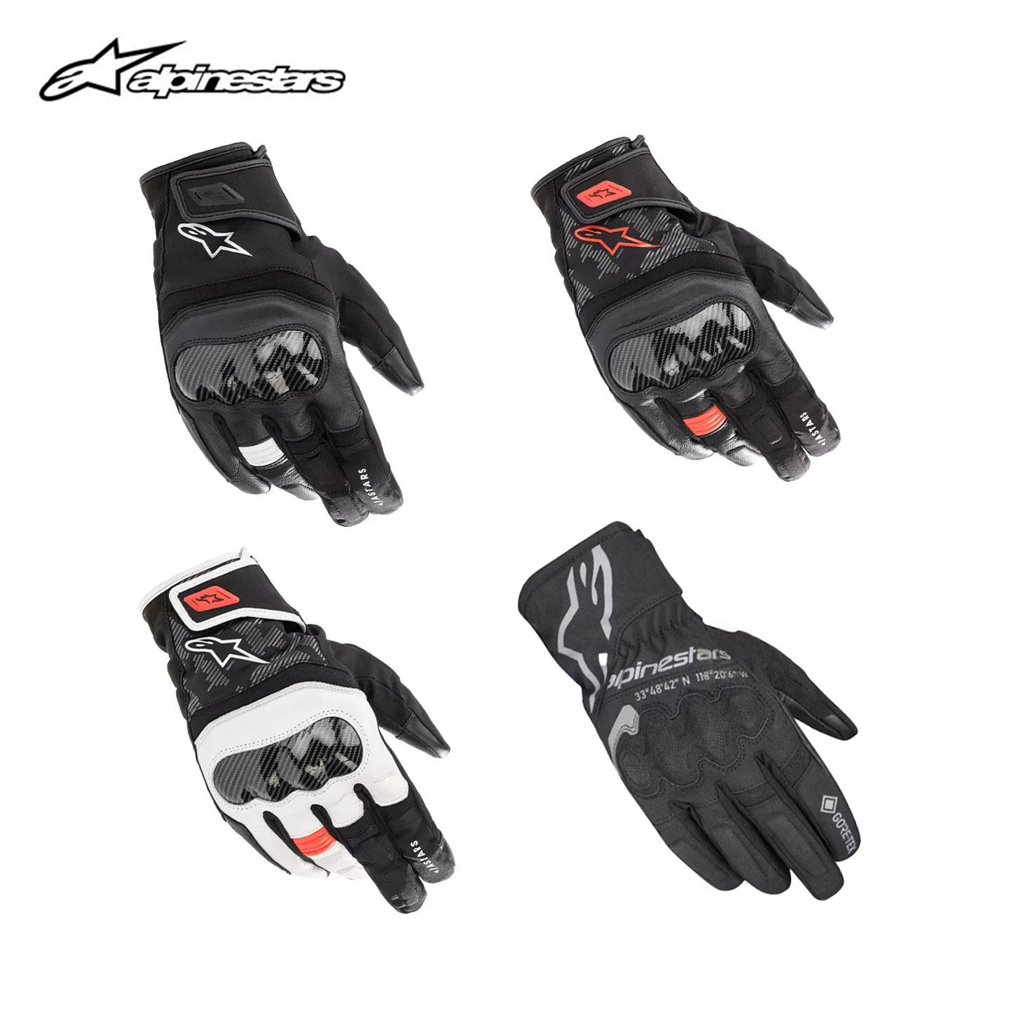 防水秋冬骑行手套alpinestars