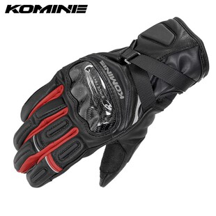 843 KOMINE秋冬CE2级高防护819骑士手套844防风保暖减震防摔GK