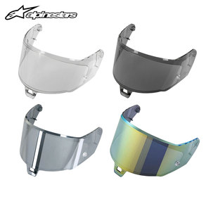 A星alpinestars头盔镜片SR-10镜片遮阳防晒装备配件Supertech R10