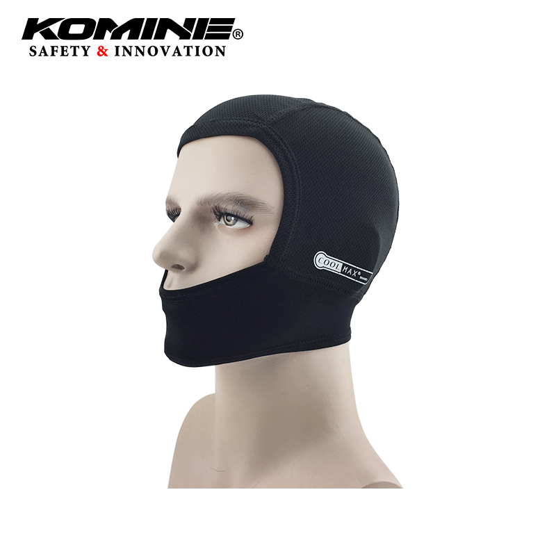 日本KOMINE 摩托头套骑士头套AK-090纤维CoolMax GP吸汗速干