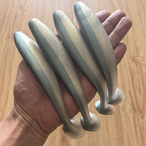 外贸18.5cm/35g超大T尾鱼1条仿真沉水路亚软饵海钓巨物假饵速卖通