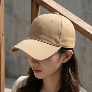 棒球帽2026正流行街头风女四季通用宽檐鸭舌帽显脸小百搭防晒帽子