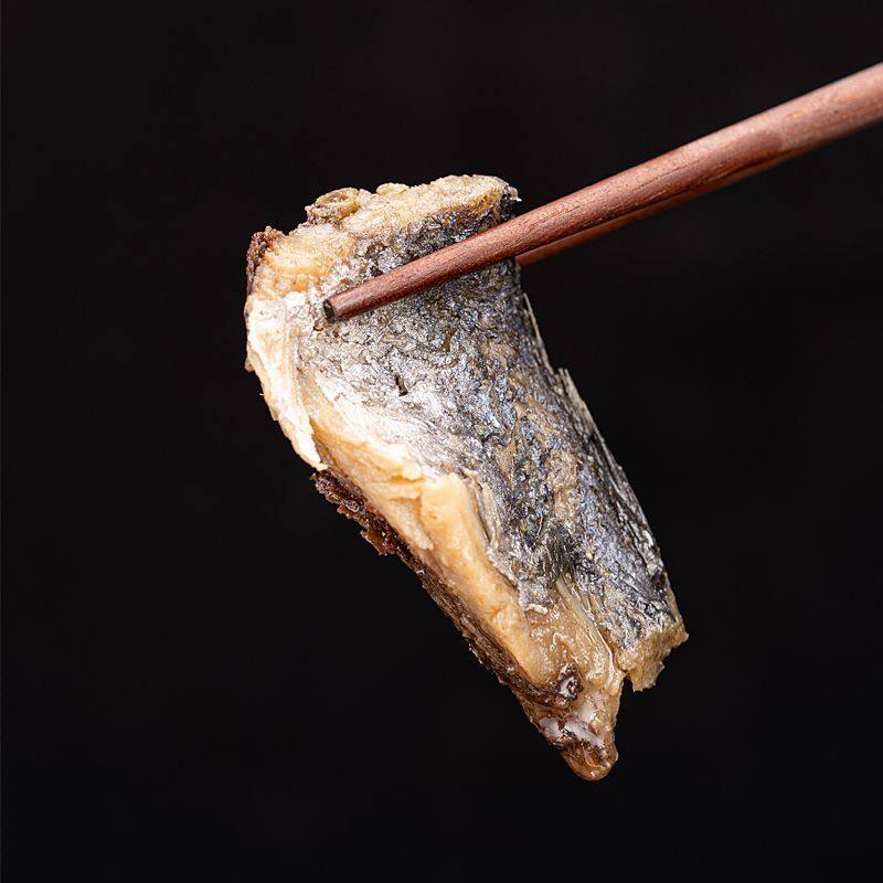熊记马鲛鱼200g手工腌制咸鱼海鲜霉香茄子煲下饭菜早餐配粥