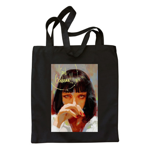 低俗小说pulpfiction插画手提包