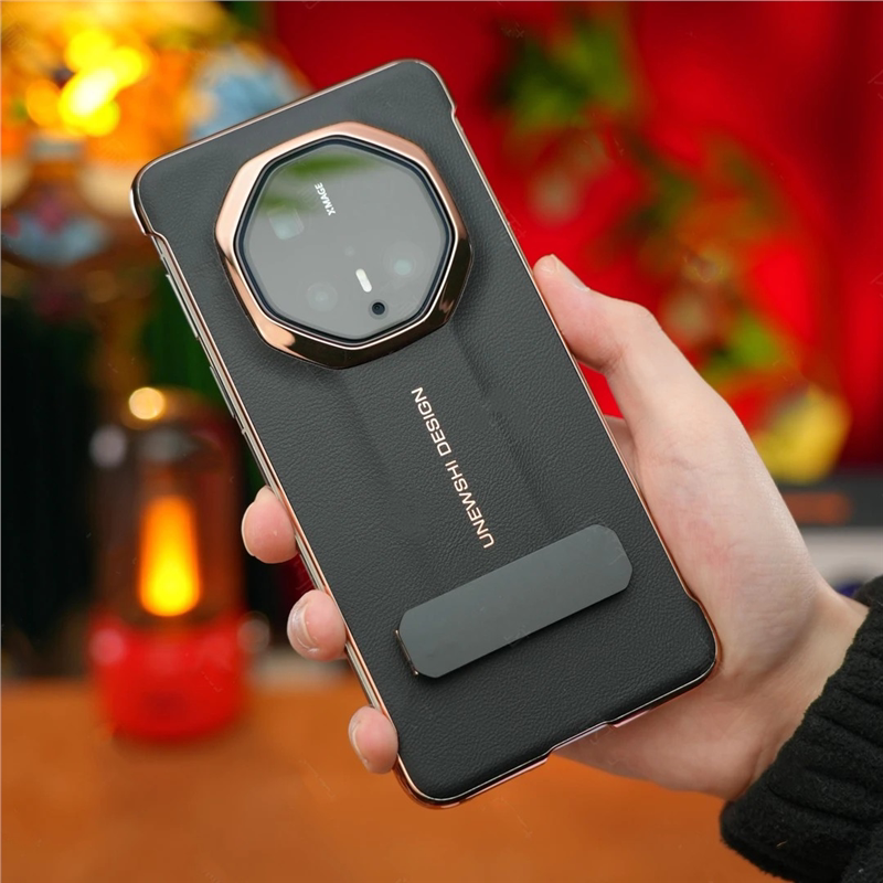 新款华为mate70RS非凡大师版带支架款手机壳超薄散热mate60rs保时捷个性创意旋转商务保护套无边框皮套70rs壳