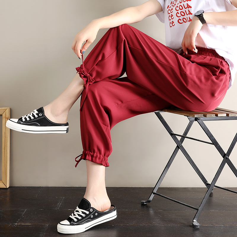 2019新款凉凉防晒防蚊夏薄款九分裤券后119.00元