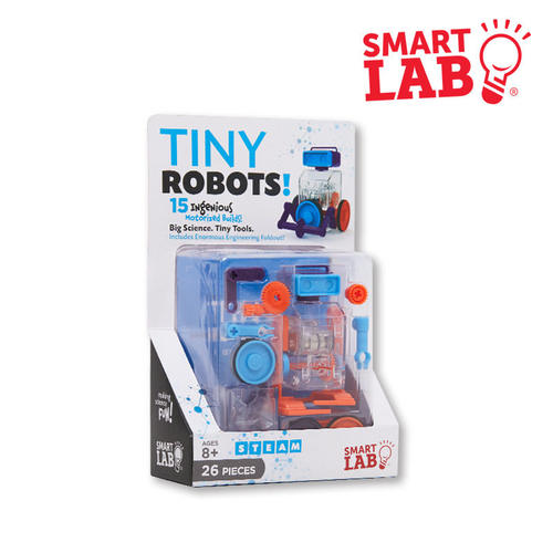 美国smartlab电动小小机器人15种拼装steam儿童益智玩具游5-12岁