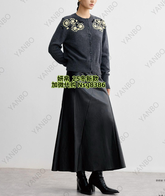 妍B  25冬季新款 国内专柜正品 加微发图订金代购 针织衫192309