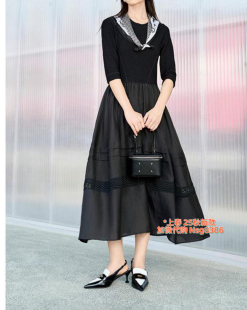 加微发图订金代购 村 国内专柜正品 25秋新款 连衣裙S3353372 春