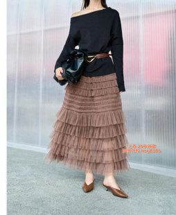 加微发图订金代购 村 国内专柜正品 25秋新款 半裙S3378368 春