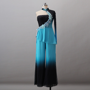 畅想新款民族舞蹈服装胶州秧歌演出服女扇子舞艺考独舞剧目服定制