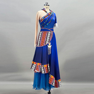 畅想服饰藏族舞蹈剧目服少数民族舞蹈服舞台演出服装艺考独舞定制