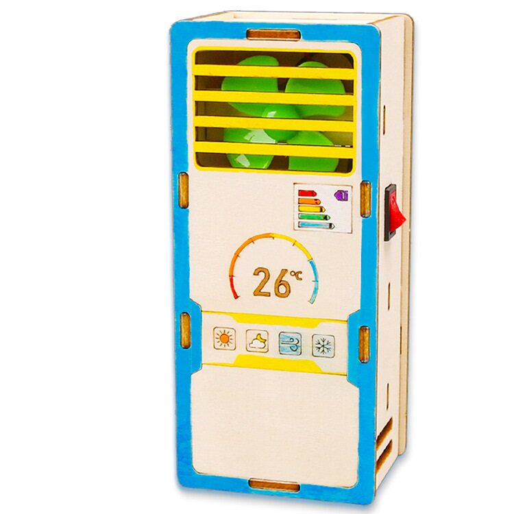 diy空调模型科技小制作科教教具学生手工拼装科学实验玩具材料包