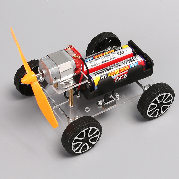 风力小车 科技小制作DIY小学生科学实验steam教育拼装手工材料包
