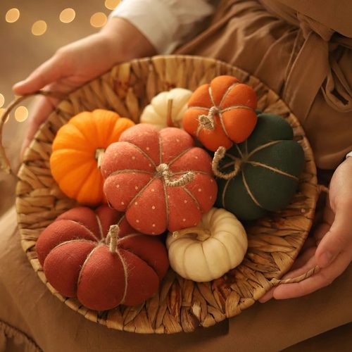 南瓜香囊万圣节端午手工材料包