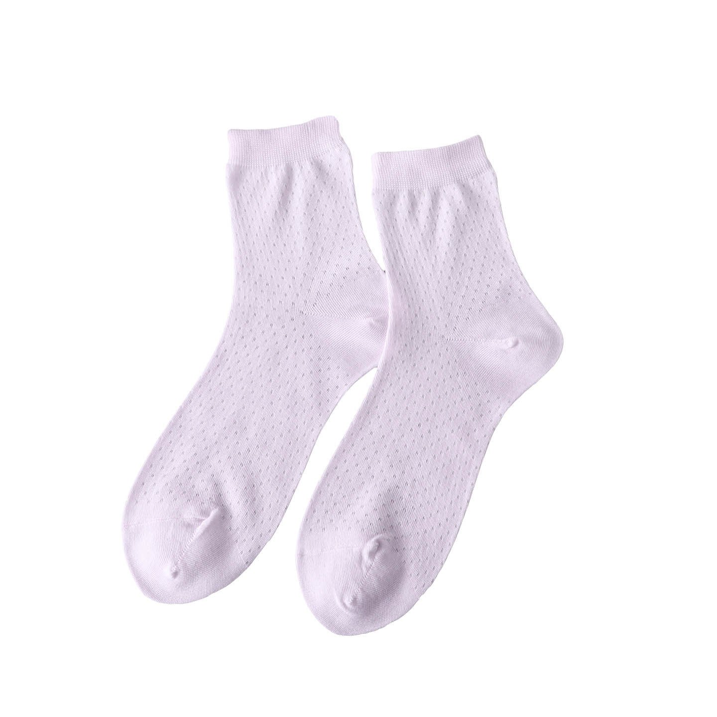 薄款透气孔真丝休闲女袜 桑蚕丝透气不闷脚亲肤舒适无骨中筒袜子