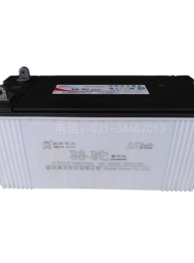 骆驼6-QWLZ-200电瓶 可送货上门安装  CAMEL骆驼2S L型扁柱蓄电池