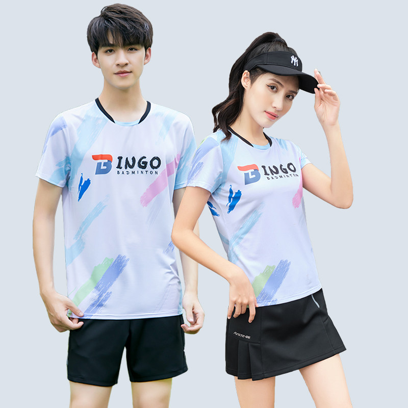 羽毛球服速干透气男女运动套装