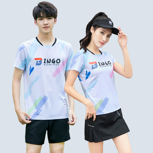 羽毛球服速干透气男女运动套装