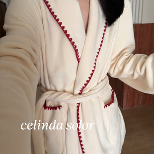 温柔圣诞款 家居服睡衣套装 时尚 奥利绒暖绒厚款 刚需又保暖 娇阳