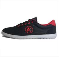 Double Star Tai Chi shoes, practice shoes, men's and women's canvas shoes with ox tendon soles, martial arts shoes, large sizes, children's sizes 26-46 thumbnail 5
