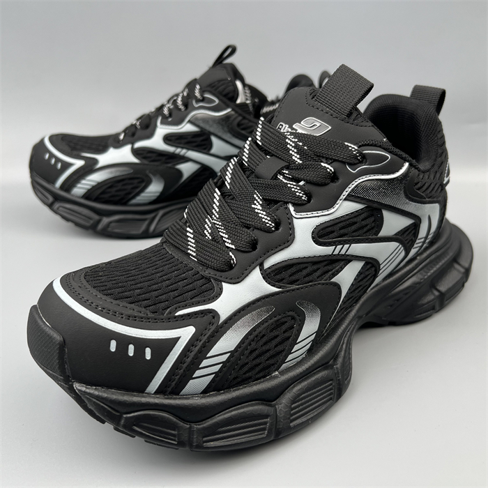 厚底老爹鞋男透气网面运动鞋