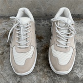 处理真皮男鞋 休闲网面鞋 春秋款 撤柜断码 厚底帅气老爹鞋 增高潮男