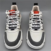 男士 休闲运动鞋 透气拼色户外真皮鞋 反绒牛皮商场品牌男鞋 软底潮鞋