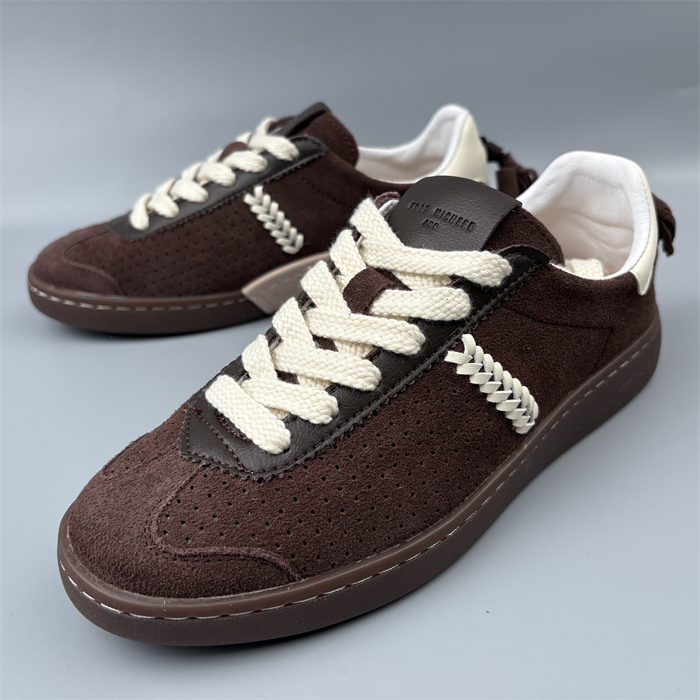 复古德训鞋男女款反绒皮