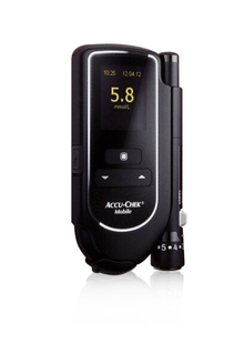 罗氏逸动血糖仪ACCU-CHEK Mobile家庭血糖测试仪试纸