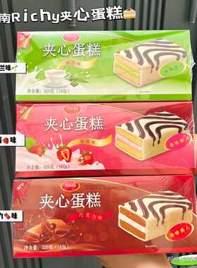 越南 Richy夹心蛋糕320g*12盒/箱