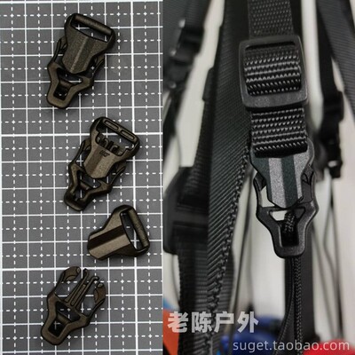 Woojin扣具 WJ超轻包扣具 Buddy Lion 狮友15MM织带转绳插扣 DIY