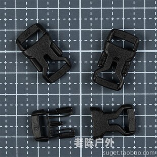 迷你Y型插扣 Buckle WOOJIN扣具 背包DIY配件 Mini 10MM扣件