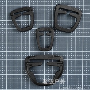 可替换挂扣D型挂点 Botanic DIY配件 本植D环 多耐福DURAFLEX扣具