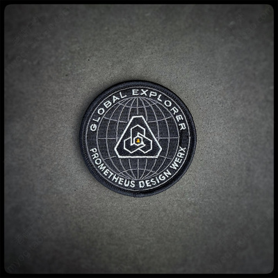 正品美国PDW环球冒险士气章臂章