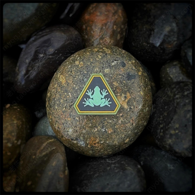 美国PDW臂章士气章魔术贴青蛙