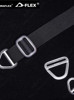 多耐福DURAFLEX金属扣具 铝合金幽灵D扣 Phantom ALULA 双排D型环