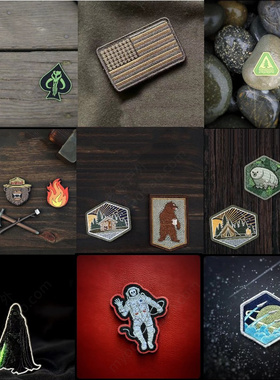 现货 美国PDW臂章 prometheus design werx魔术贴 七拼八凑合集一