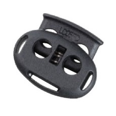 YKK扣具 LC05PD 猪鼻扣 双孔弹簧扣 可穿织带绳索扣 DIY改装配件