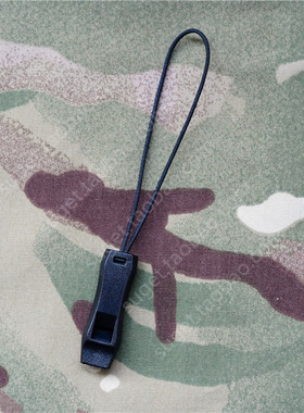 Nifco 带哨拉尾 求生哨子 机能拉绳 服装配件 装备拉链头改装升级