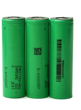 三星 21700 48X 2代4800mah 低内阻大动力锂电池 手电筒充电宝