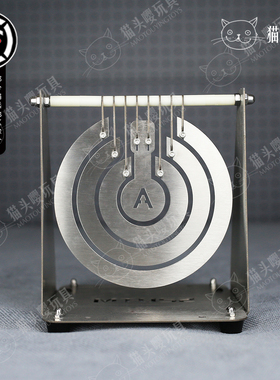 新品猫头嘤MT052 IDPA IPSC 射击金属靶子 软弹水弹不锈钢靶 精击