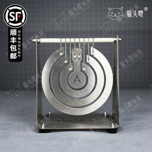 新品猫头嘤MT052 IDPA IPSC 射击金属靶子 软弹水弹不锈钢靶 精击