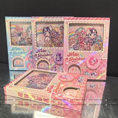 新款彩虹小马扭蛋机关本摇摇乐趣味解压笔记本便携小本子横线内页