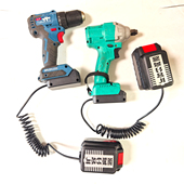 锂电池分离器减重神器电动扳手角磨机电钻工具带延长线转换器配件