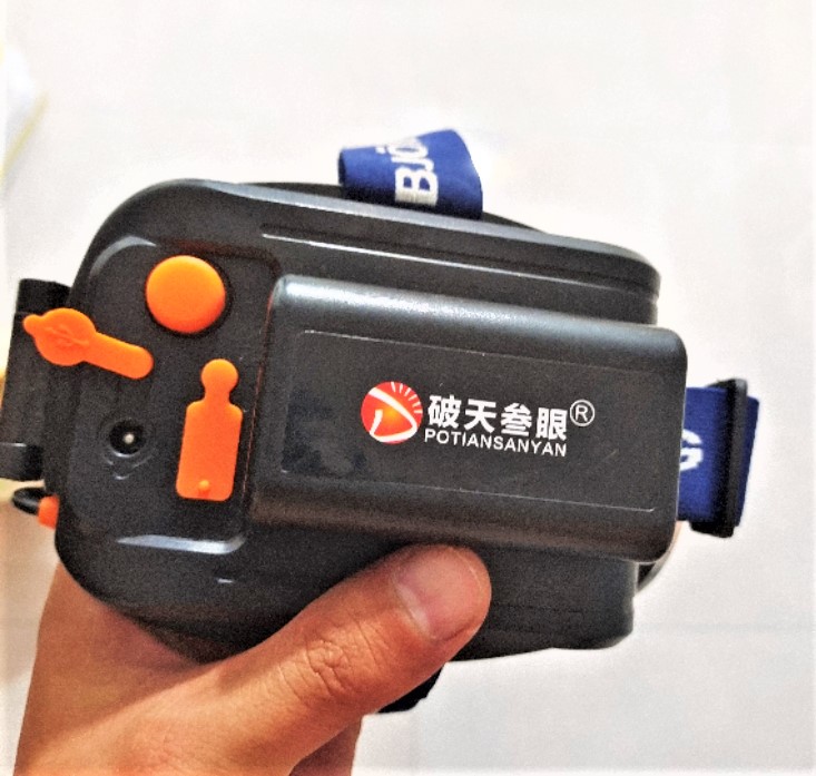 破天叁眼三眼强光头灯探照灯
