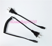 两个眼 头灯充电器电源线 双孔 A40 名电