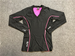 李宁联名SKINS思金斯A200梯度压缩长袖上衣女款运动紧身衣ANGF002