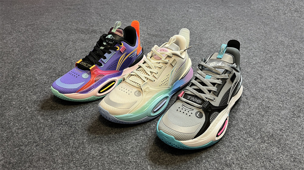 李宁男女减震低帮棉花糖