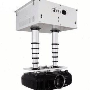 双杆内走线工程投影机电动吊架摄像头投影仪升降器吊顶支架电视